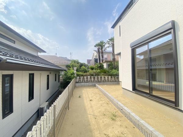 松戸市高柳新田 新築戸建(庭)