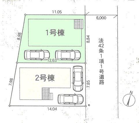 松戸市八ケ崎緑町第1　1号棟　新築戸建