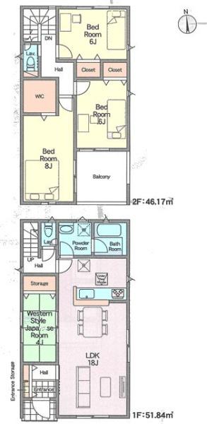 柏市新逆井第8　2号棟　新築戸建
