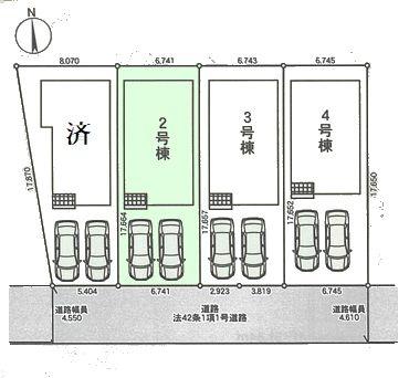 柏市新逆井第8　2号棟　新築戸建