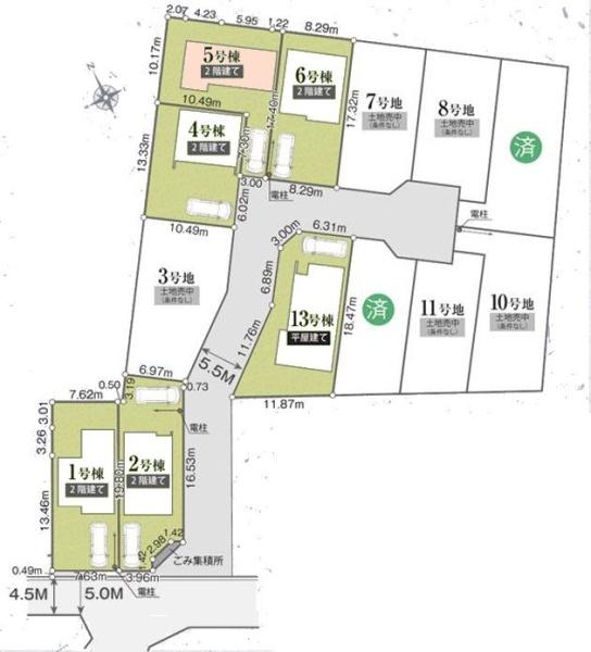 柏市酒井根23-1期　5号棟　新築戸建