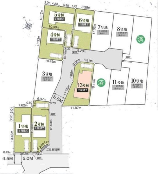 柏市酒井根23-1期　13号棟　新築戸建
