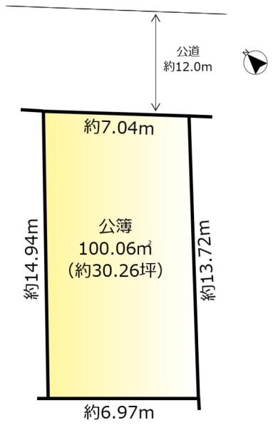 松戸市常盤平西窪町の売土地
