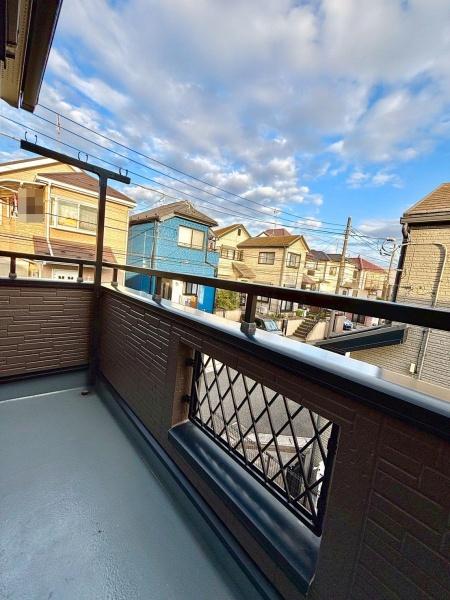 松戸市河原塚の中古一戸建て(バルコニー)