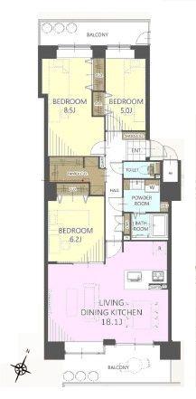 東急ドエルステージ２１センターコート弐番館