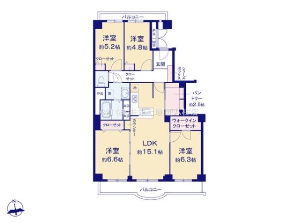 新松戸サンライトパストラル五番街Ｄ棟
