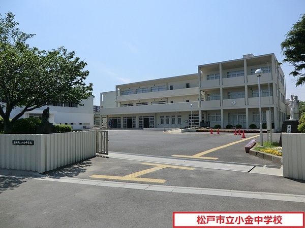 新松戸サンライトパストラル五番街Ｄ棟(松戸市立小金中学校)