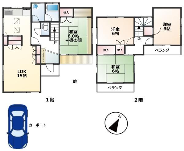 松戸市小金原2丁目　中古戸建