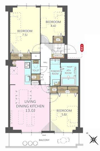 パシフィック我孫子グリーンタウン１７号棟