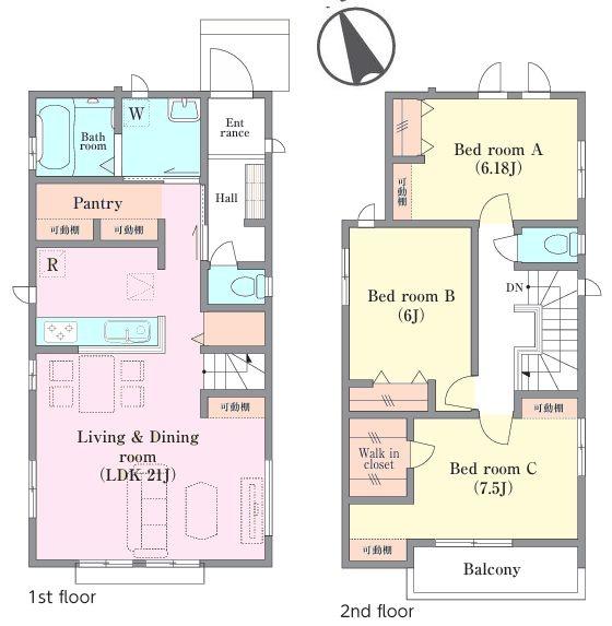 松戸市馬橋29期 2-D号棟 新築戸建
