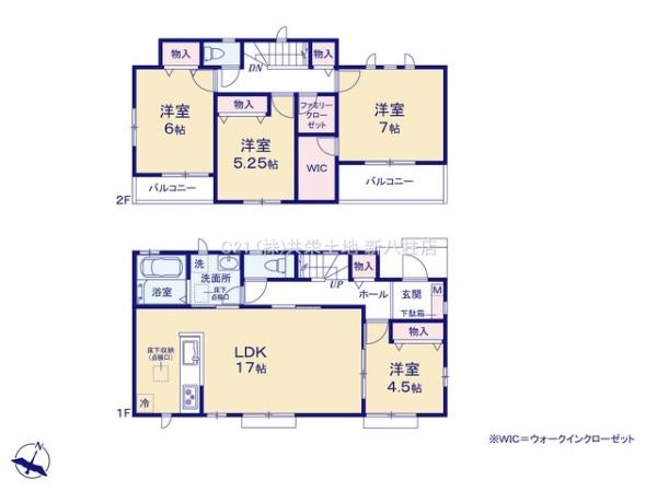 松戸市上本郷4475番　C号棟　新築戸建