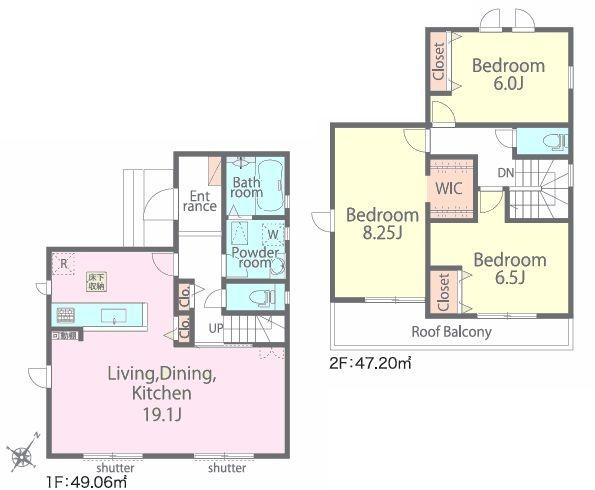 鎌ケ谷市東鎌ケ谷2丁目　新築戸建