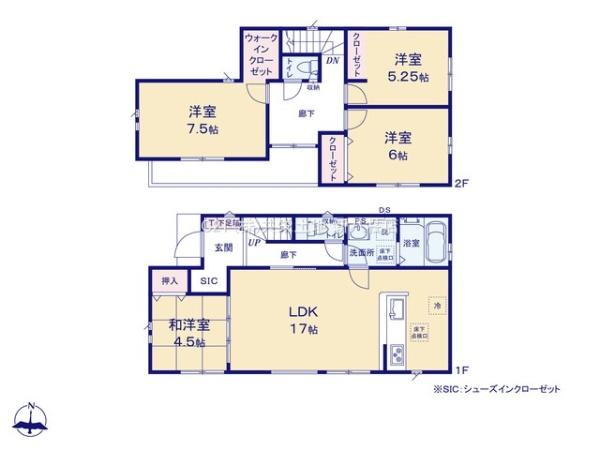 柏市光ケ丘9期　1号棟　新築戸建
