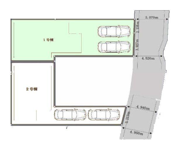 松戸市緑ケ丘2期　1号棟　新築戸建