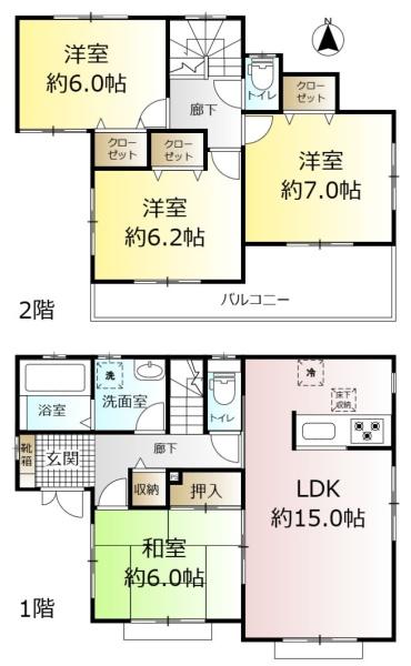 柏市篠籠田の中古一戸建