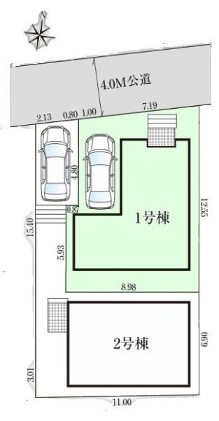 松戸市小金きよしケ丘3期　1号棟　新築戸建