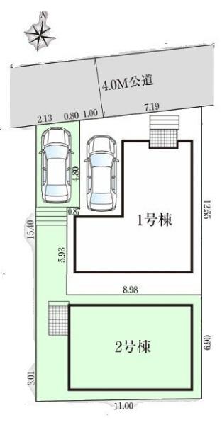松戸市小金きよしケ丘3期　2号棟　新築戸建