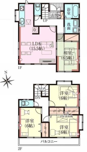 松戸市六実　中古戸建