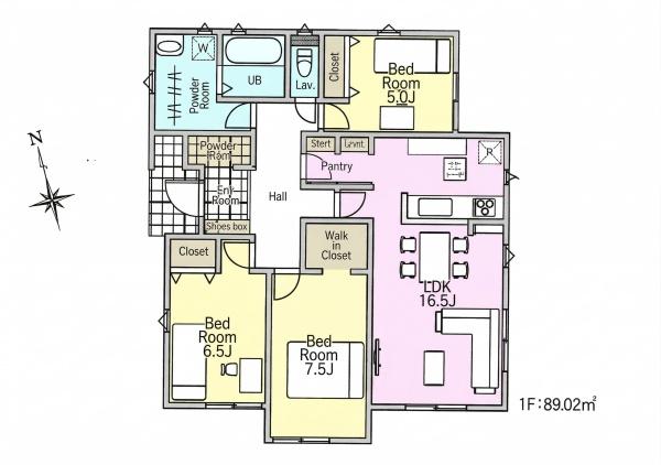 柏市花野井の新築一戸建