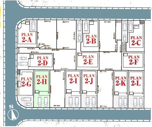 松戸市新松戸6丁目320番　2-H号棟　新築戸建