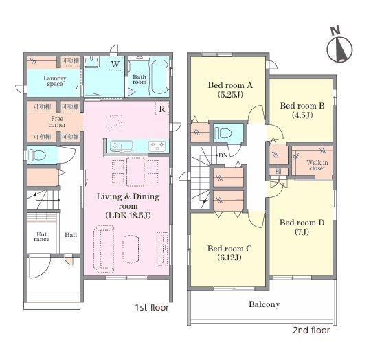 松戸市新松戸6丁目320番　2-I号棟　新築戸建