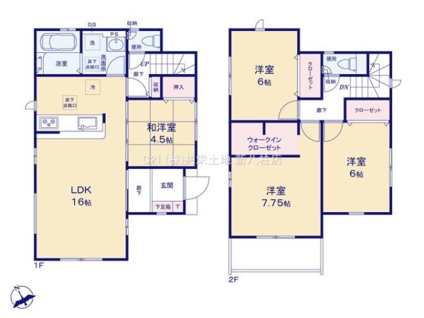 松戸市小山7期　1号棟　新築戸建