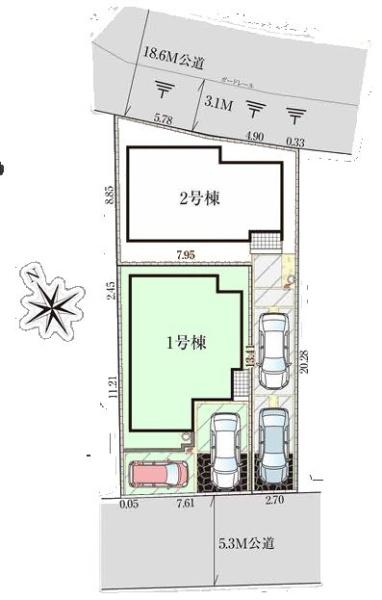 松戸市小山7期　1号棟　新築戸建