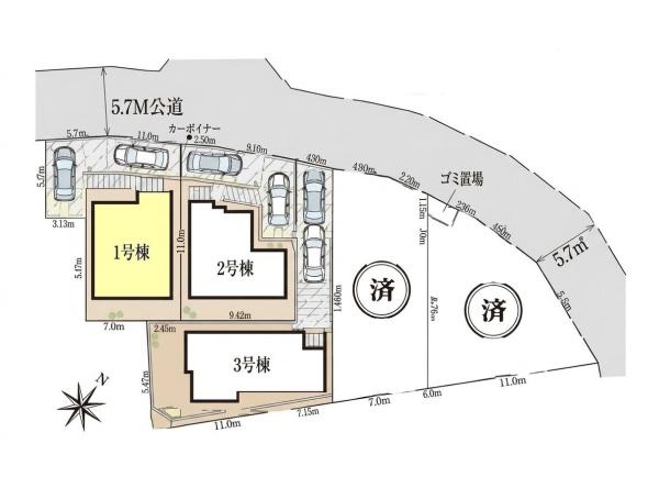 我孫子市台田4期　1号棟　新築戸建