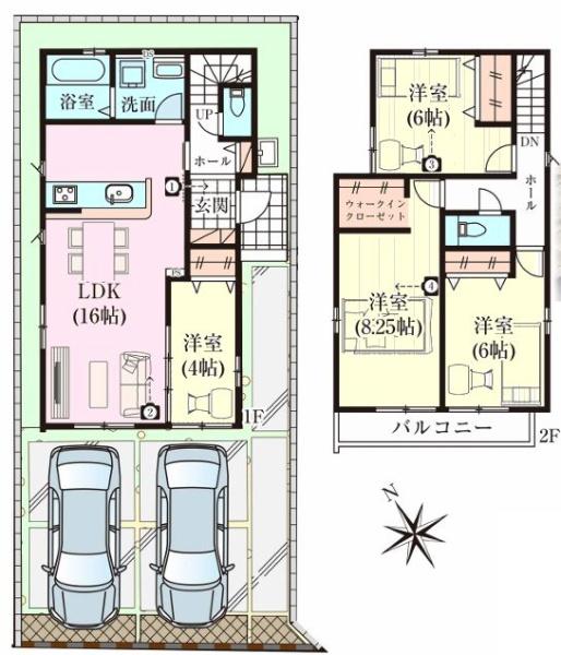 松戸市小金きよしケ丘2期　7号棟　新築戸建