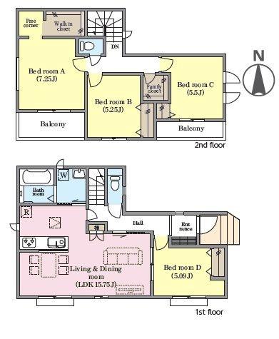 松戸市松飛台の新築一戸建