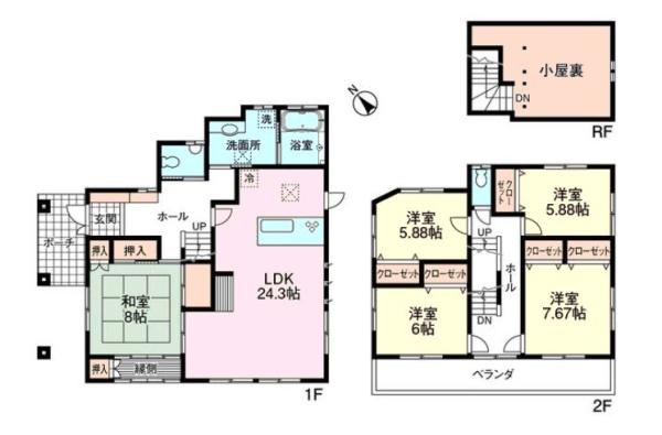 柏市関場町　中古戸建