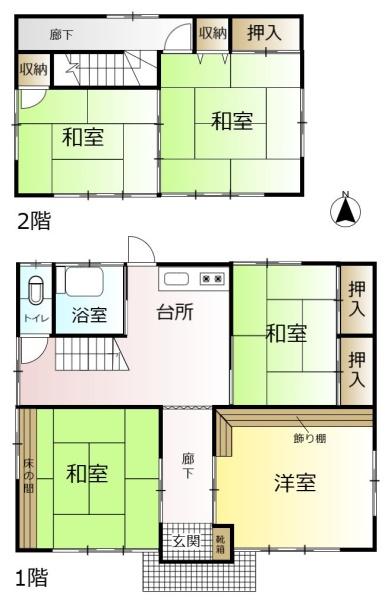 松戸市金ケ作の中古一戸建