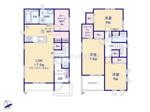 松戸市八ケ崎８丁目の新築一戸建