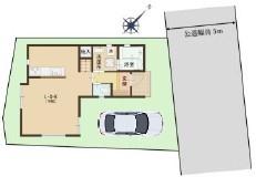 鎌ケ谷市東道野辺３丁目の新築一戸建
