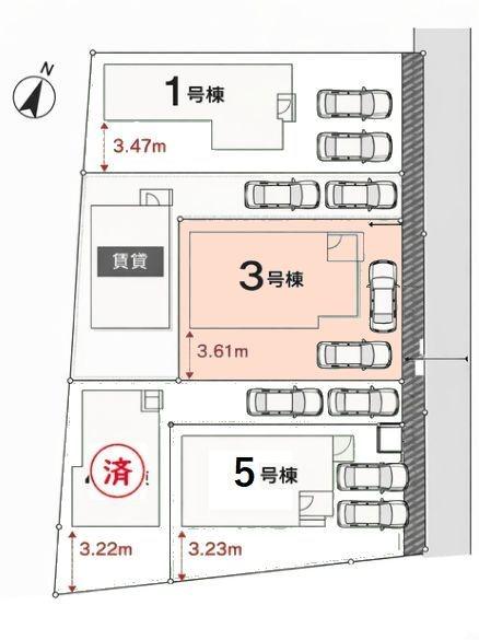 我孫子市中峠24-2期　3号棟　新築戸建