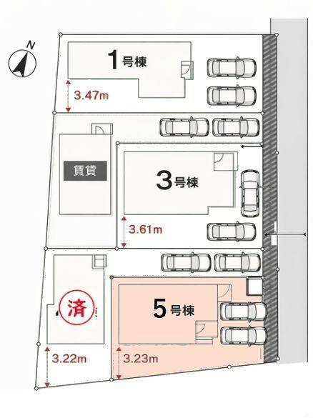 我孫子市中峠24-2期　5号棟　新築戸建