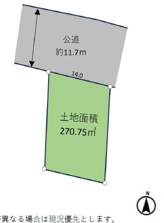 松戸市紙敷　土地