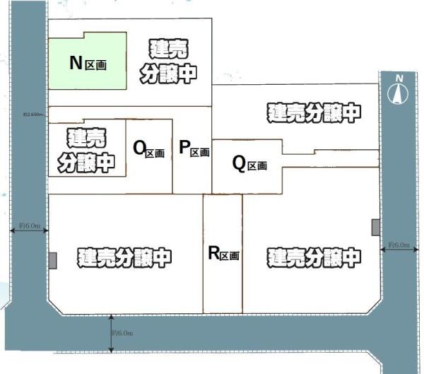 松戸市中金杉4丁目　N区画　土地