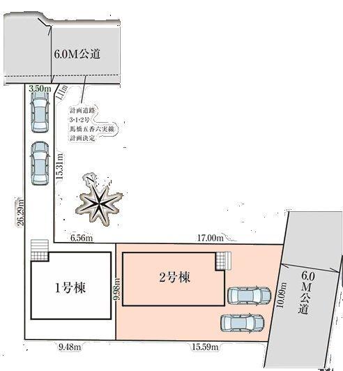 松戸市中和倉13期　2号棟　新築戸建