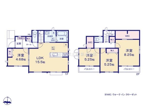 松戸市中金杉4丁目115番　C号棟　新築戸建
