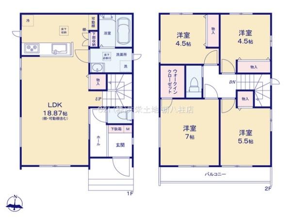 松戸市中金杉4丁目115番　L号棟　新築戸建