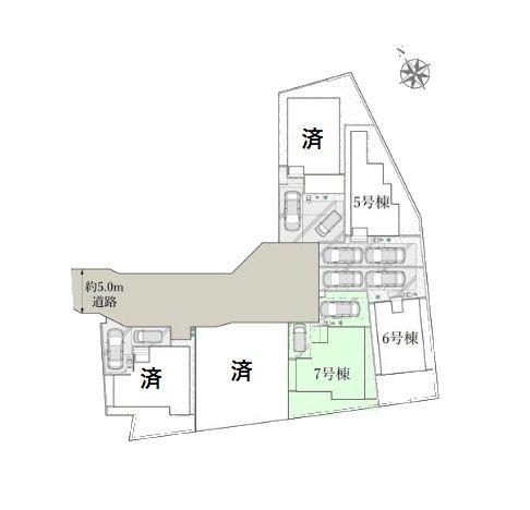 鎌ケ谷市中佐津間第1期　7号棟　新築戸建