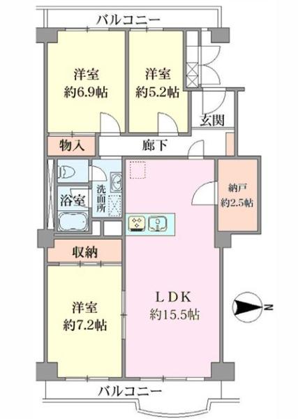 新松戸サンライトパストラル壱番街Ｃ棟