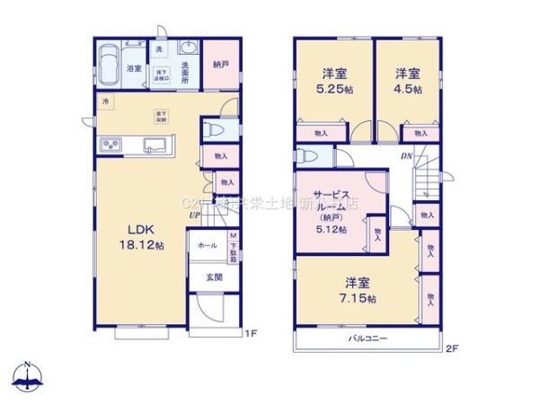 松戸市三矢小台５丁目の新築一戸建