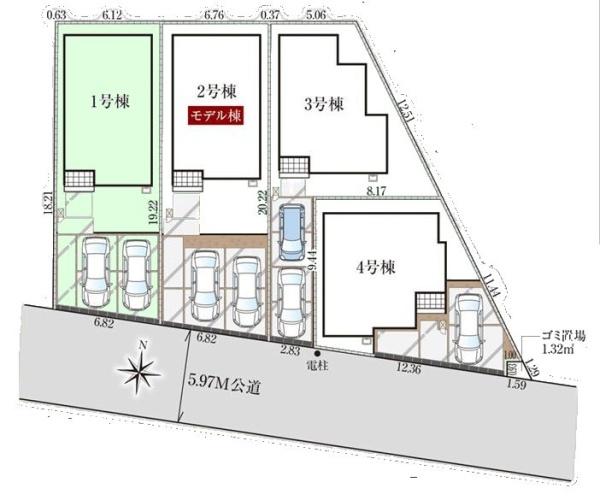 松戸市五香西19期　1号棟　新築戸建