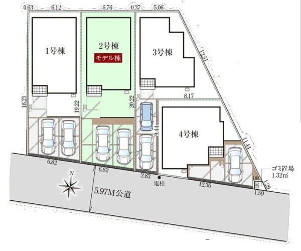松戸市五香西19期　2号棟　新築戸建