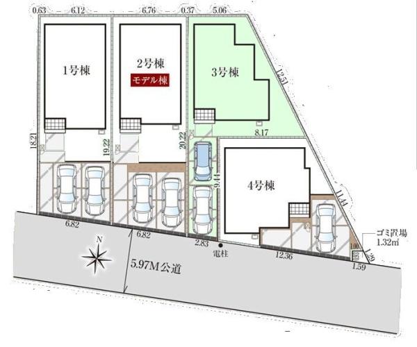 松戸市五香西19期　3号棟　新築戸建