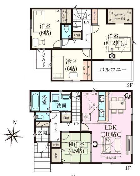 流山市加7期　1号棟　新築戸建