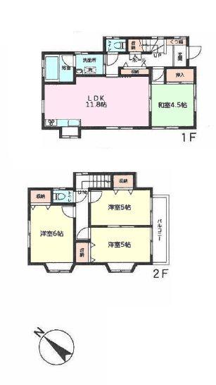 柏市花野井 中古戸建