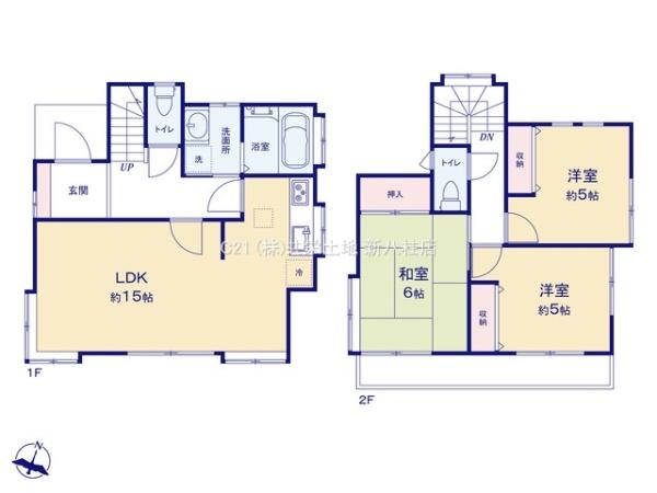 流山市江戸川台西３丁目の中古一戸建